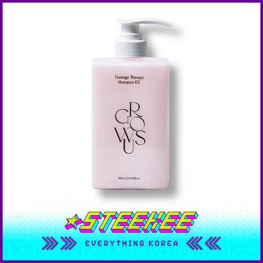 GROWUS Deep Cleansing Long-lasting Repairing Anti-Hair Loss Damage Therapy Shampoo 500ml by Steekee Korea 4389