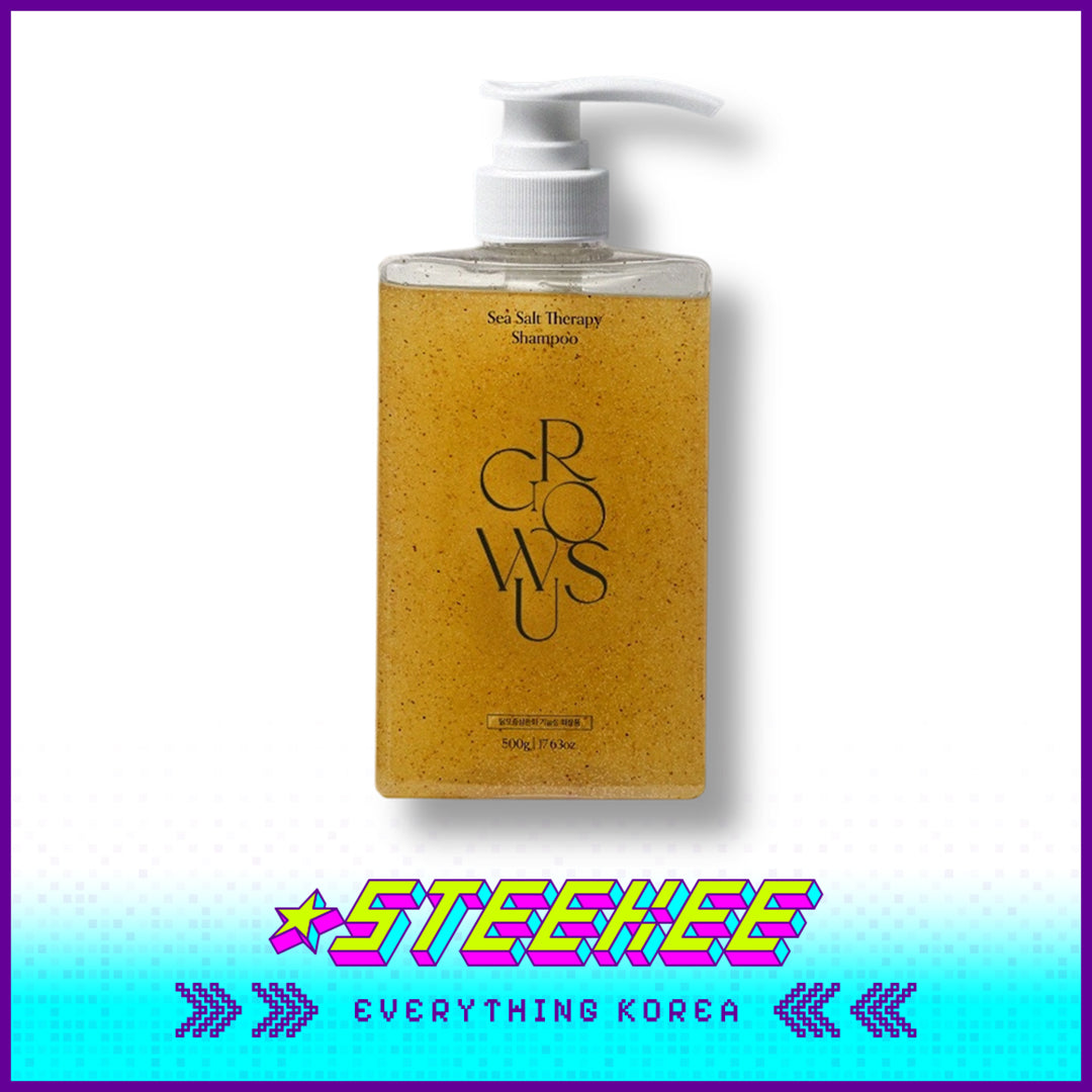 GROWUS Sea Salt Mineral Deep Cleansing Oil Control Tough Hair Shampoo 500g by Steekee Korea 4391