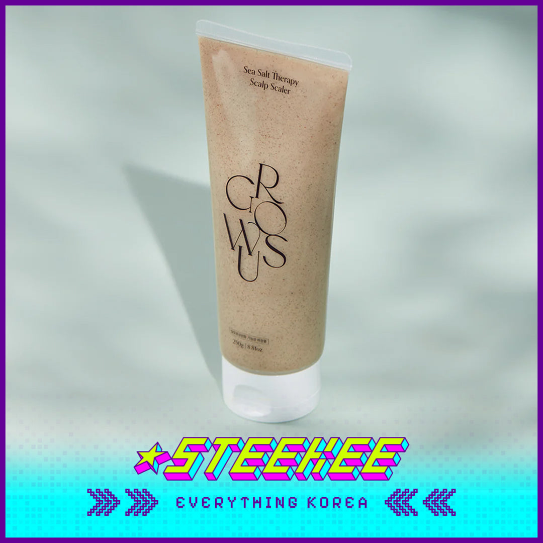 GROWUS海盐矿物质头皮去角质护理磨砂膏250g闪奇韩国4392