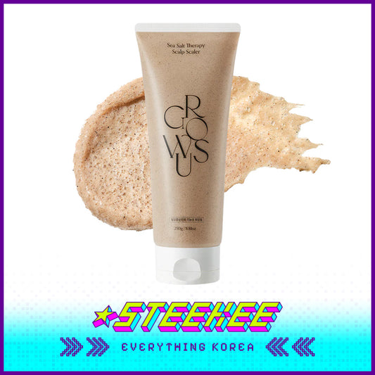 GROWUS Sea Salt Mineral Scalp Scaler Exfoliating Care Scrub 250g by Steekee Korea 4392