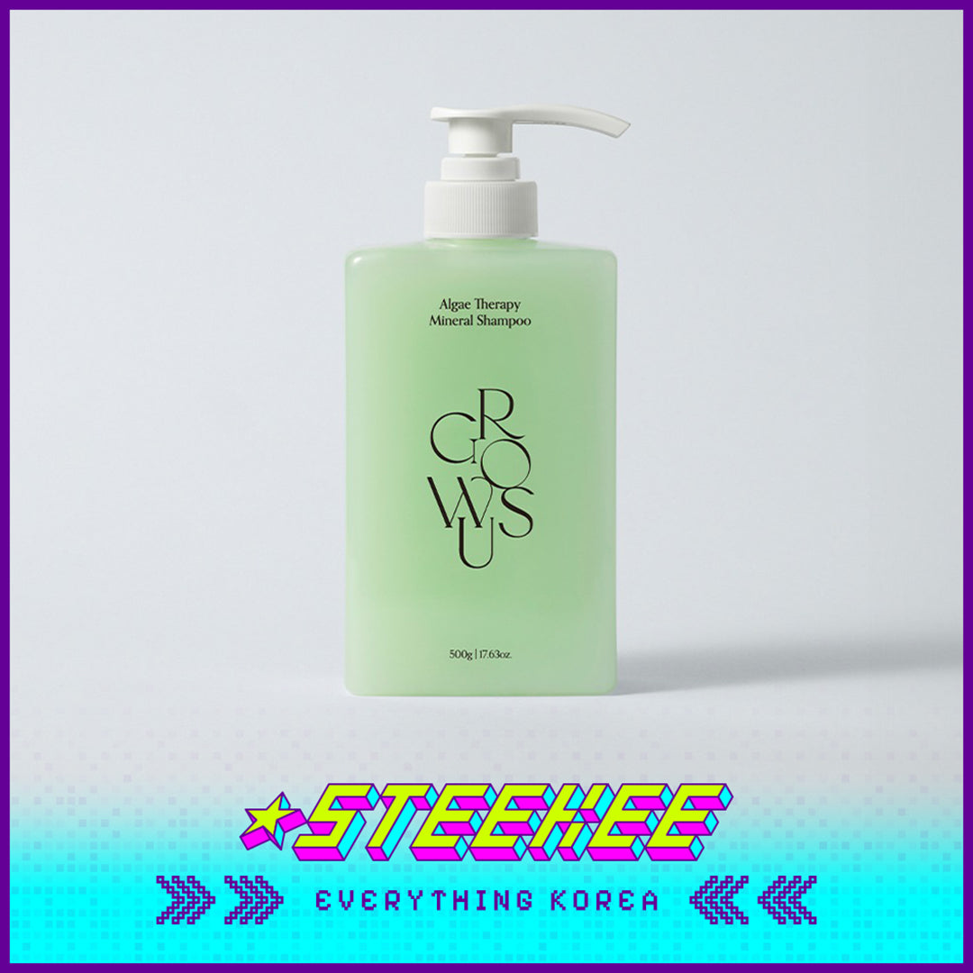 GROWUS Deep Sea Hydrating Repair Algae Therapy Mineral Shampoo 500g by Steekee Korea 4394