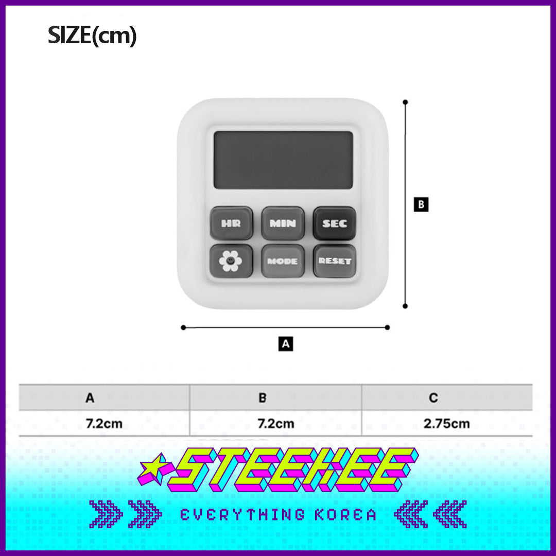 Wiggle Wiggle Electronic Stopwatch Timer by Steekee Korea 4396