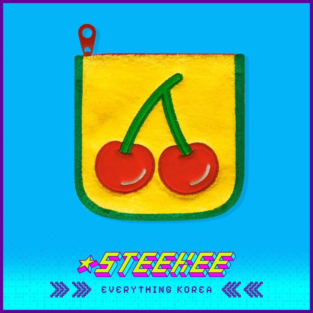 Wiggle Wiggle Cute Embroidered Earphone Bag Cosmetic Bag Coin Purse Key Bag Storage Bag by Steekee Korea 4425