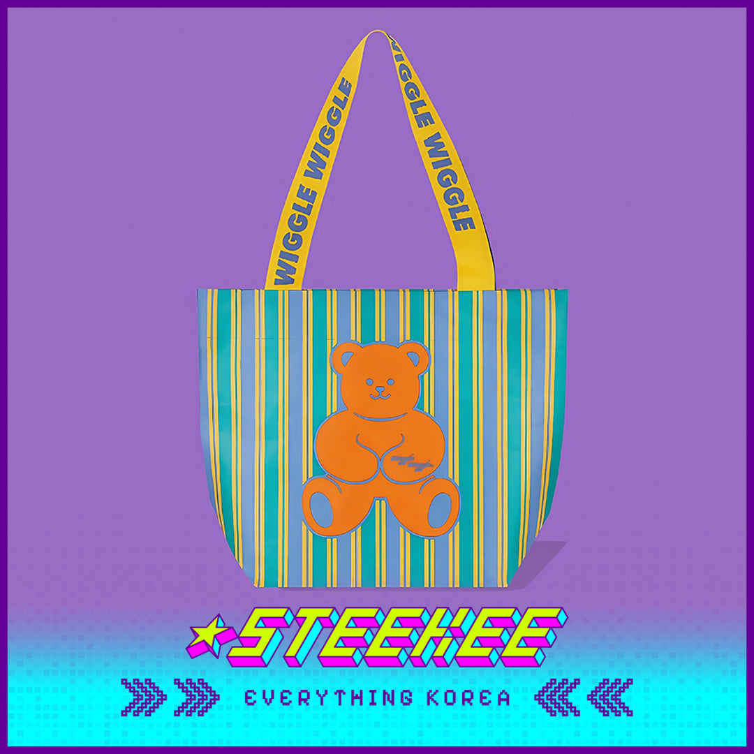 Wiggle Wiggle Multifunctional Portable Reusable Eco-Friendly Shopping Bag Handbag by Steekee Korea 4444