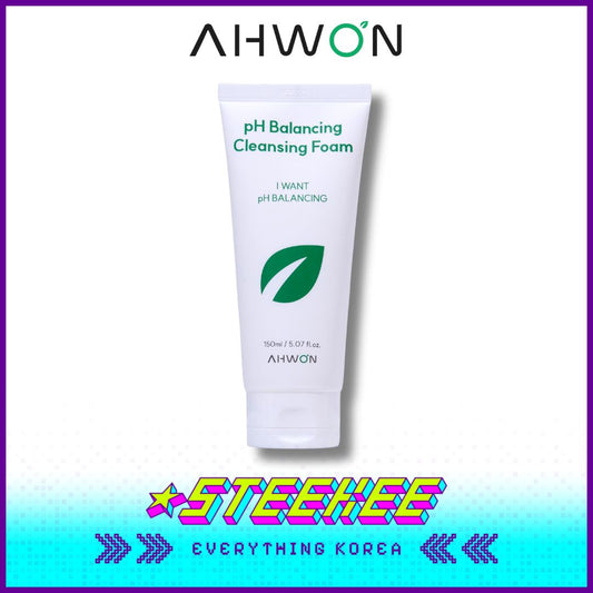 AHWON pH Balancing Mild Facial Cleansing Foam 150ml by Steekee Korea 4453