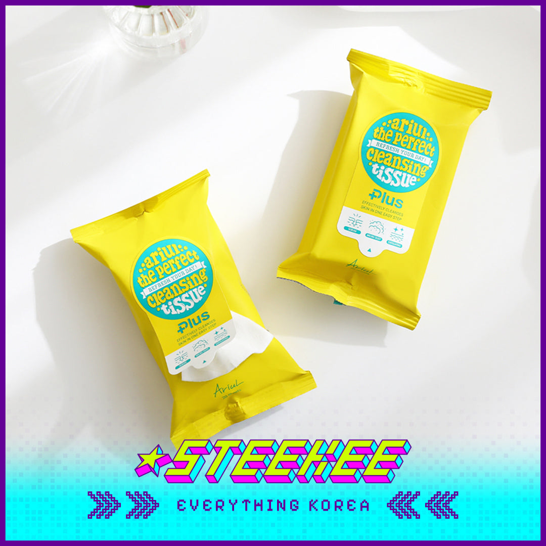 Ariul Pure Facial Makeup Remover Wipes Cleansing Tissue by Steekee Korea 4458