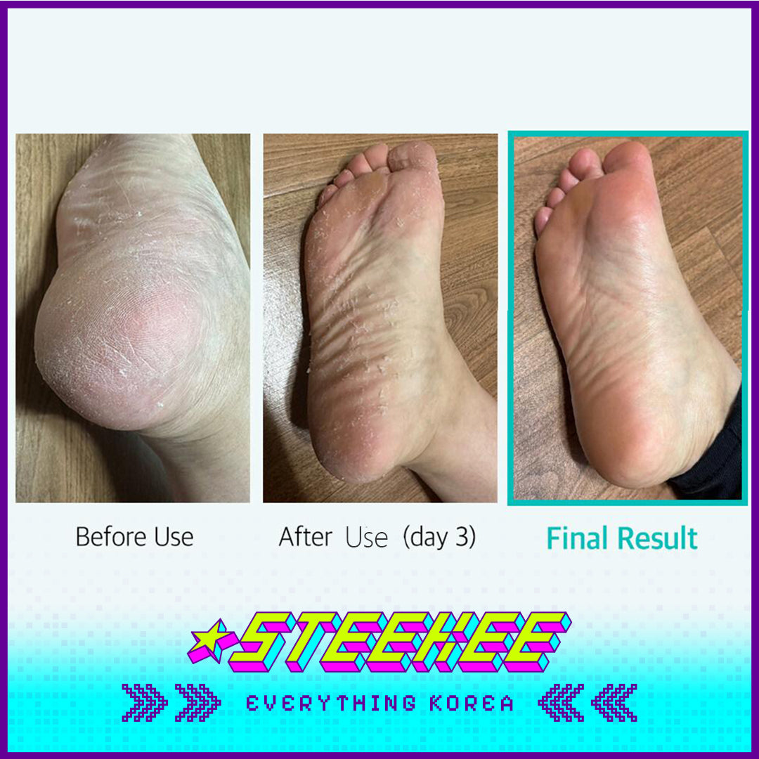 Ariul Silky Pure Exfoliating Foot Peeling Mask Set of 2 by Steekee Korea 4460