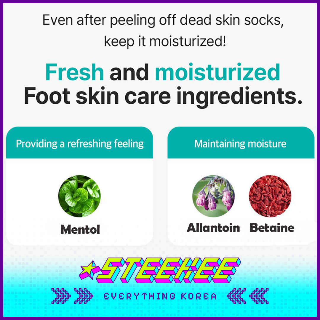 Ariul Silky Pure Exfoliating Foot Peeling Mask Set of 2 by Steekee Korea 4460