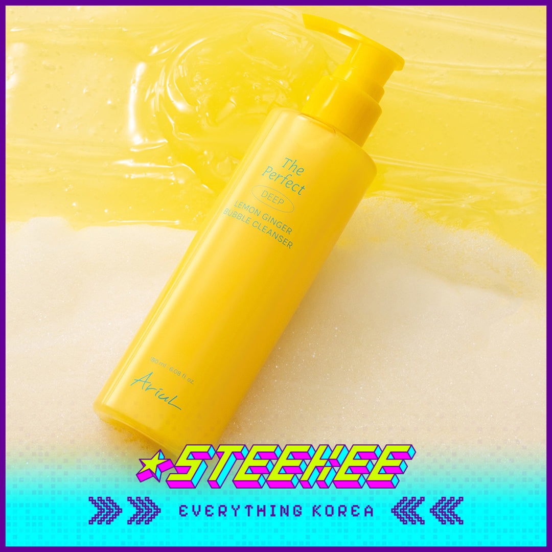 Ariul The Perfect Lemon Ginger Bubble Cleanser 180ml by Steekee Korea 4465