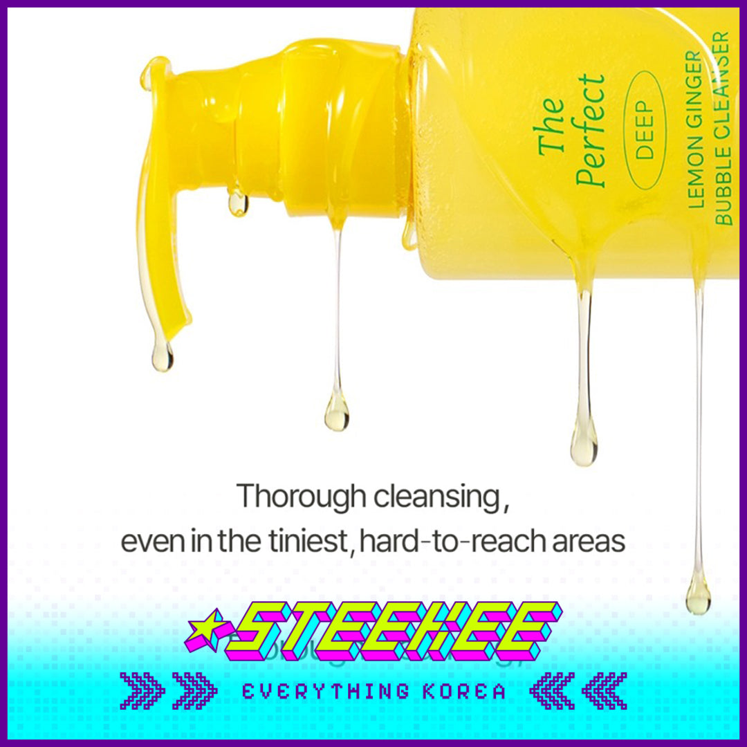 Ariul The Perfect Lemon Ginger Bubble Cleanser 180ml by Steekee Korea 4465