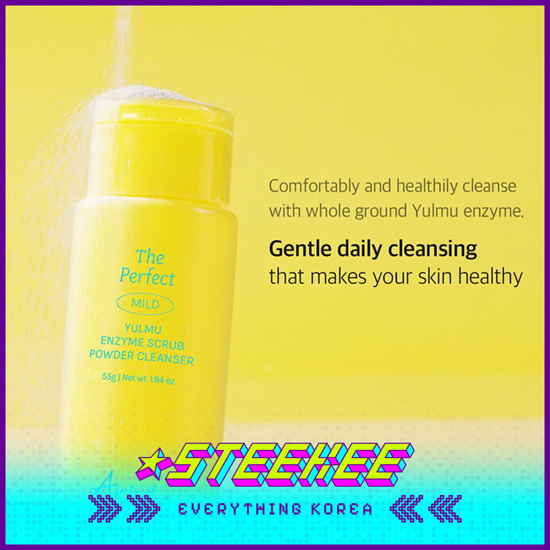 Ariul The Perfect Yulmu Enzyme Scrub Powder Cleanser 55g with Bubble Maker by Steekee Korea 4466