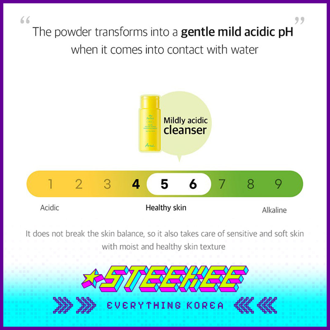 Ariul The Perfect Yulmu Enzyme Scrub Powder Cleanser 55g with Bubble Maker by Steekee Korea 4466