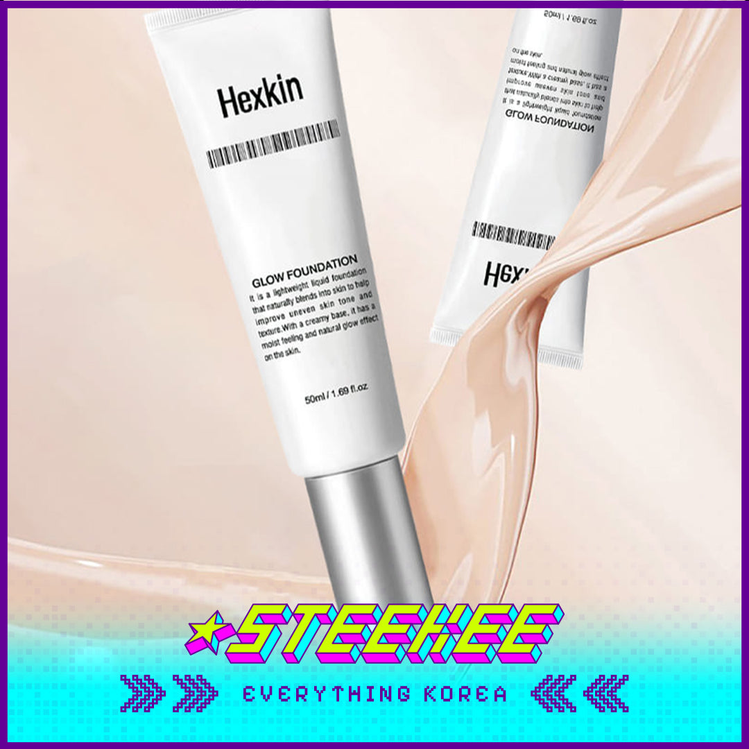 Hexkin Multi-Effect Sunscreen Glow Foundation 50ml by Steekee Korea 4458