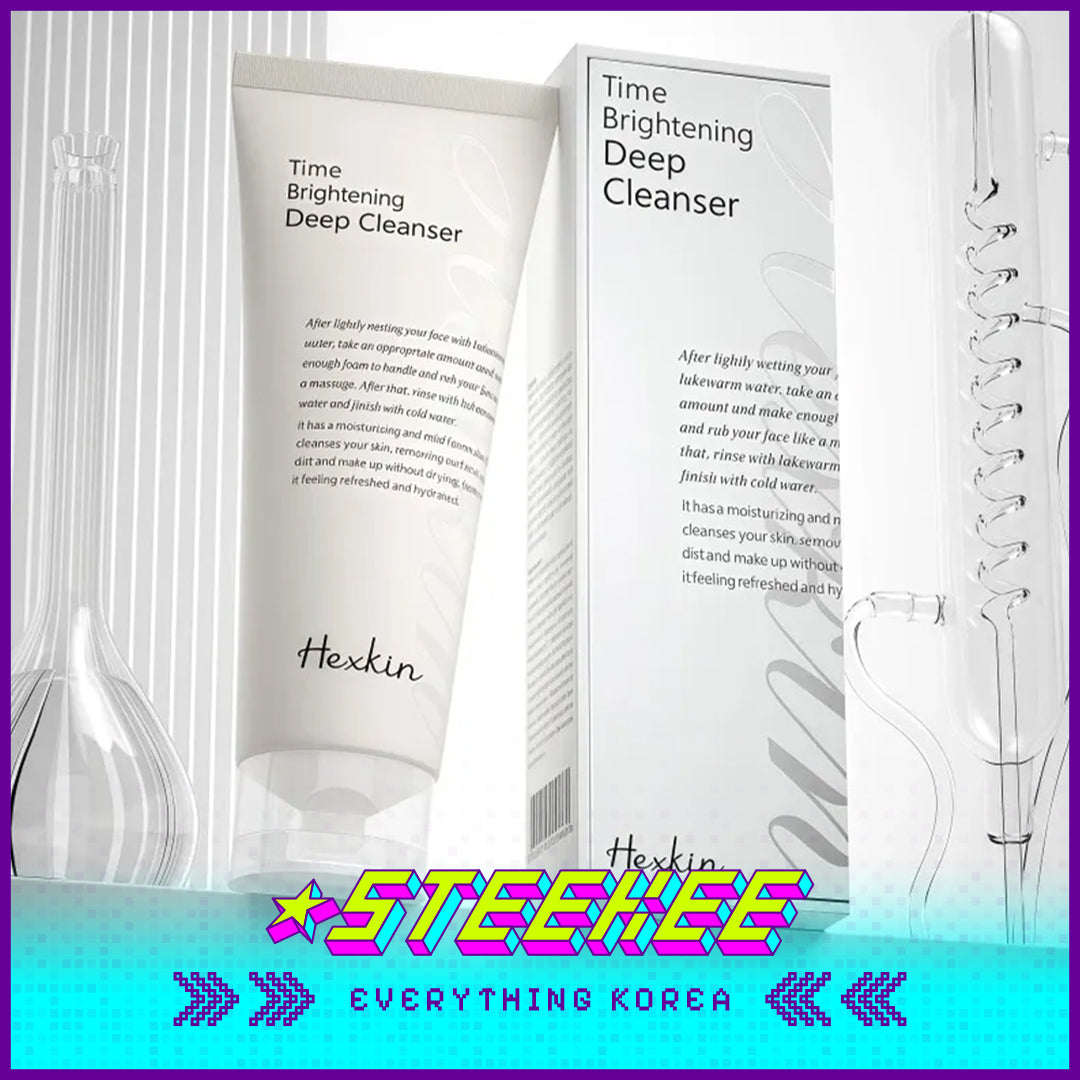 Hexkin Time Brightening Deep Cleanser 120g by Steekee Korea 4469