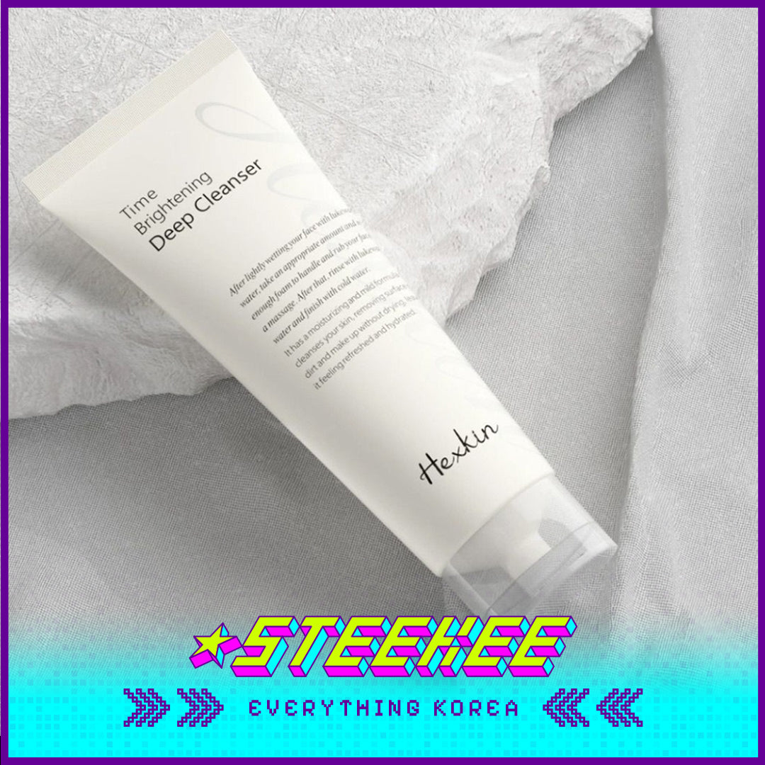 Hexkin Time Brightening Deep Cleanser 120g by Steekee Korea 4469