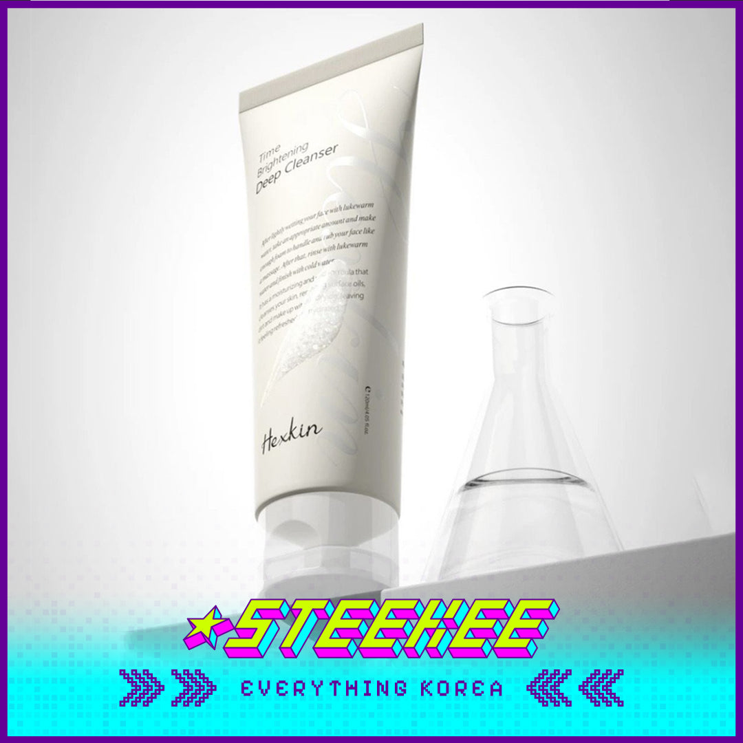 Hexkin Time Brightening Deep Cleanser 120g by Steekee Korea 4469