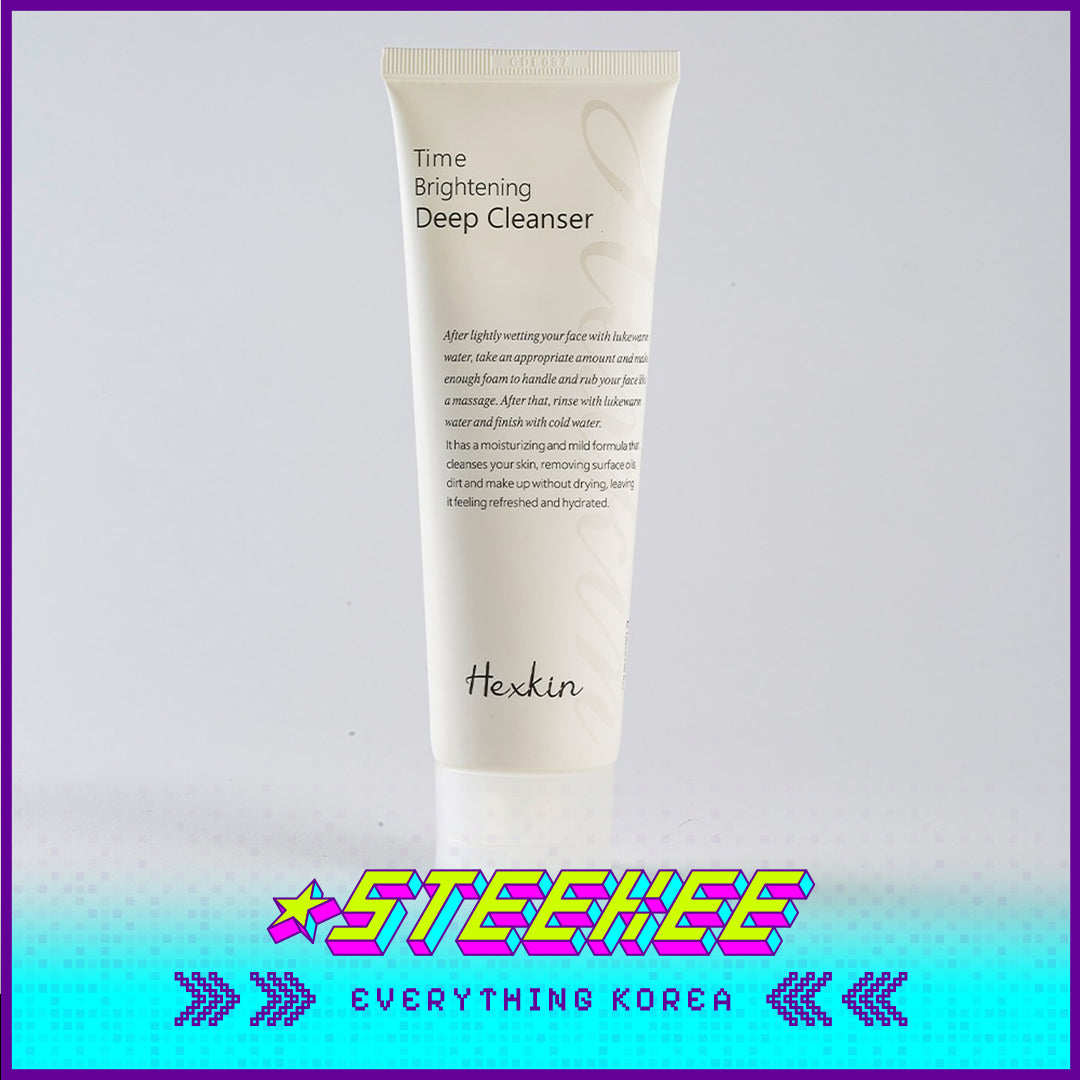 Hexkin Time Brightening Deep Cleanser 120g by Steekee Korea 4469