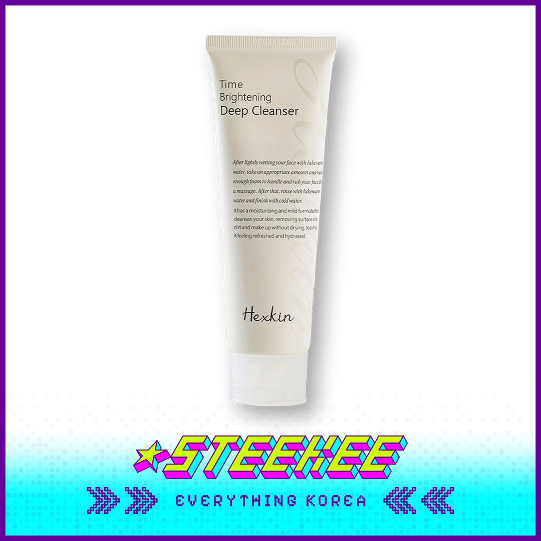Hexkin Time Brightening Deep Cleanser 120g by Steekee Korea 4469