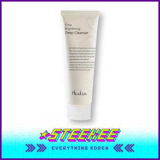 Hexkin Time Brightening Deep Cleanser 120g by Steekee Korea 4469