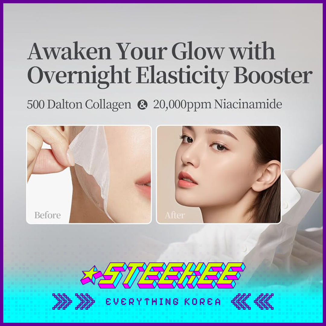 Hexkin Brightening Revitalizing Firming Anti-Wrinkle Collagen Mask 65g by Steekee Korea 4471
