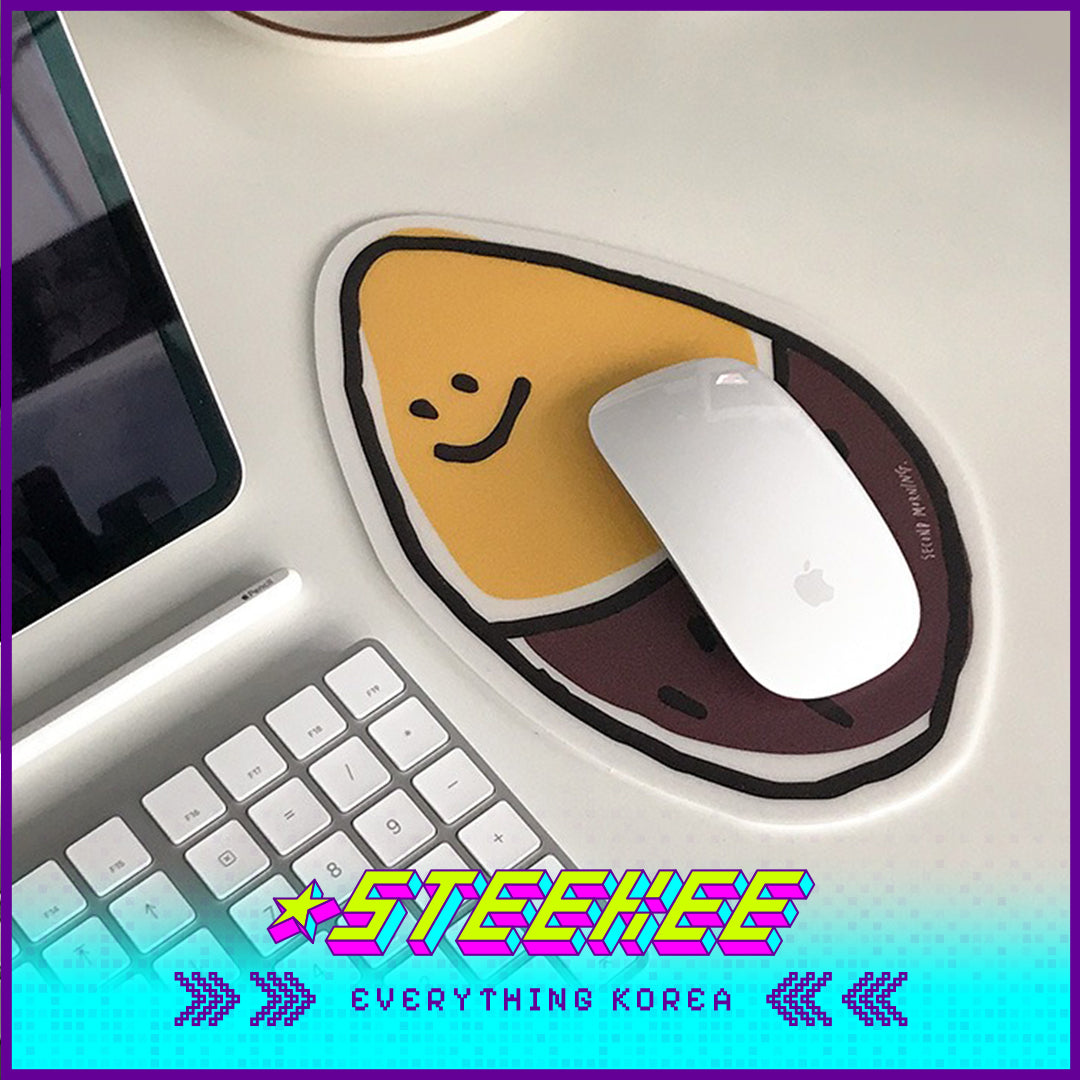 SECOND MORNING Lemon Apple Sweet Potato Cute Non-Slip Mouse Pad by Steekee Korea 4475