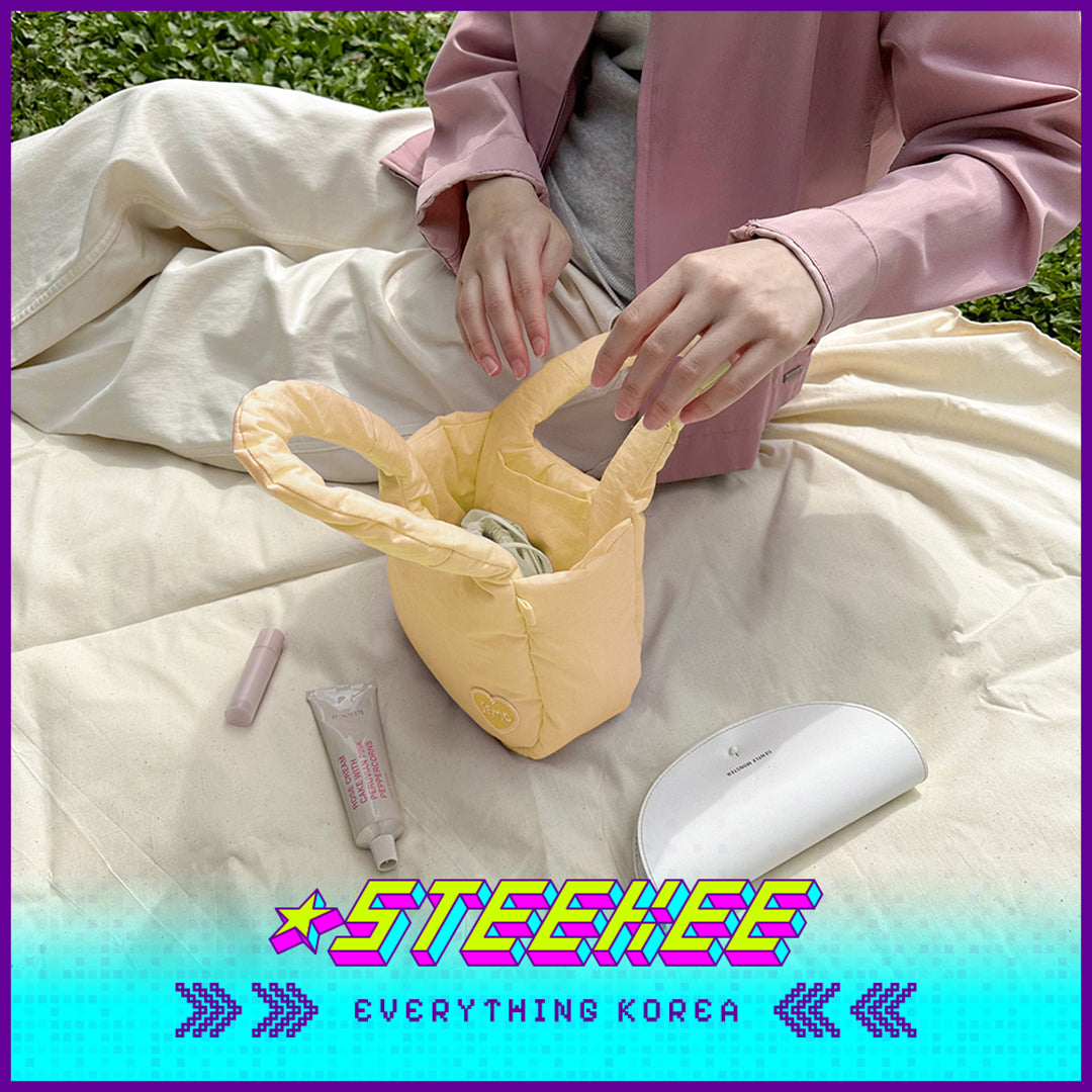 SECOND MORNING Pure Cotton Soft Fluffy Mini Bag by Steekee Korea 4490