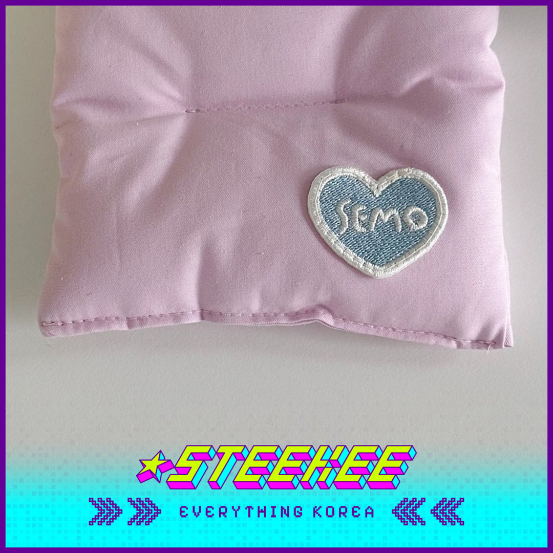 SECOND MORNING Pure Cotton Cloud Fluffy Insulated Coaster, Shiny Korea 4491