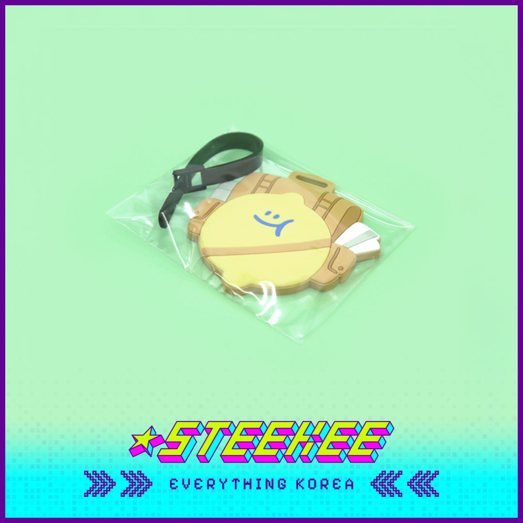 SECOND MORNING Lemon Luggage Tag Checked Anti-Lost Name Tag by Steekee Korean 4510