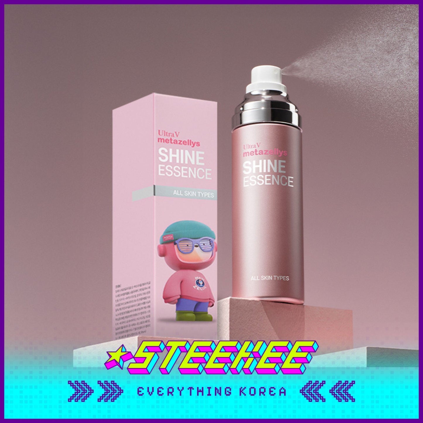 UltraV Metazallys Shine Essence Mist Spray 100ml by Steekee Korea 4592