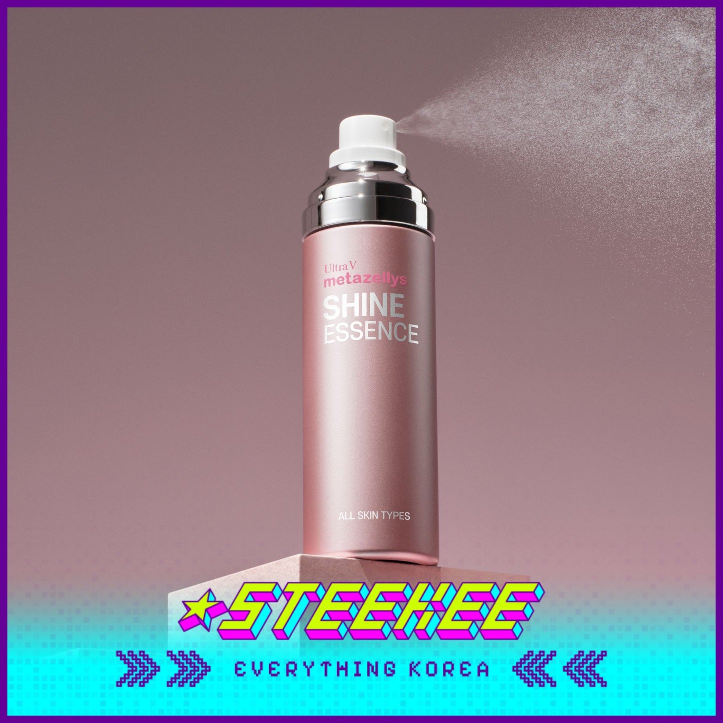 UltraV Metazallys Shine Essence Mist Spray 100ml by Steekee Korea 4592