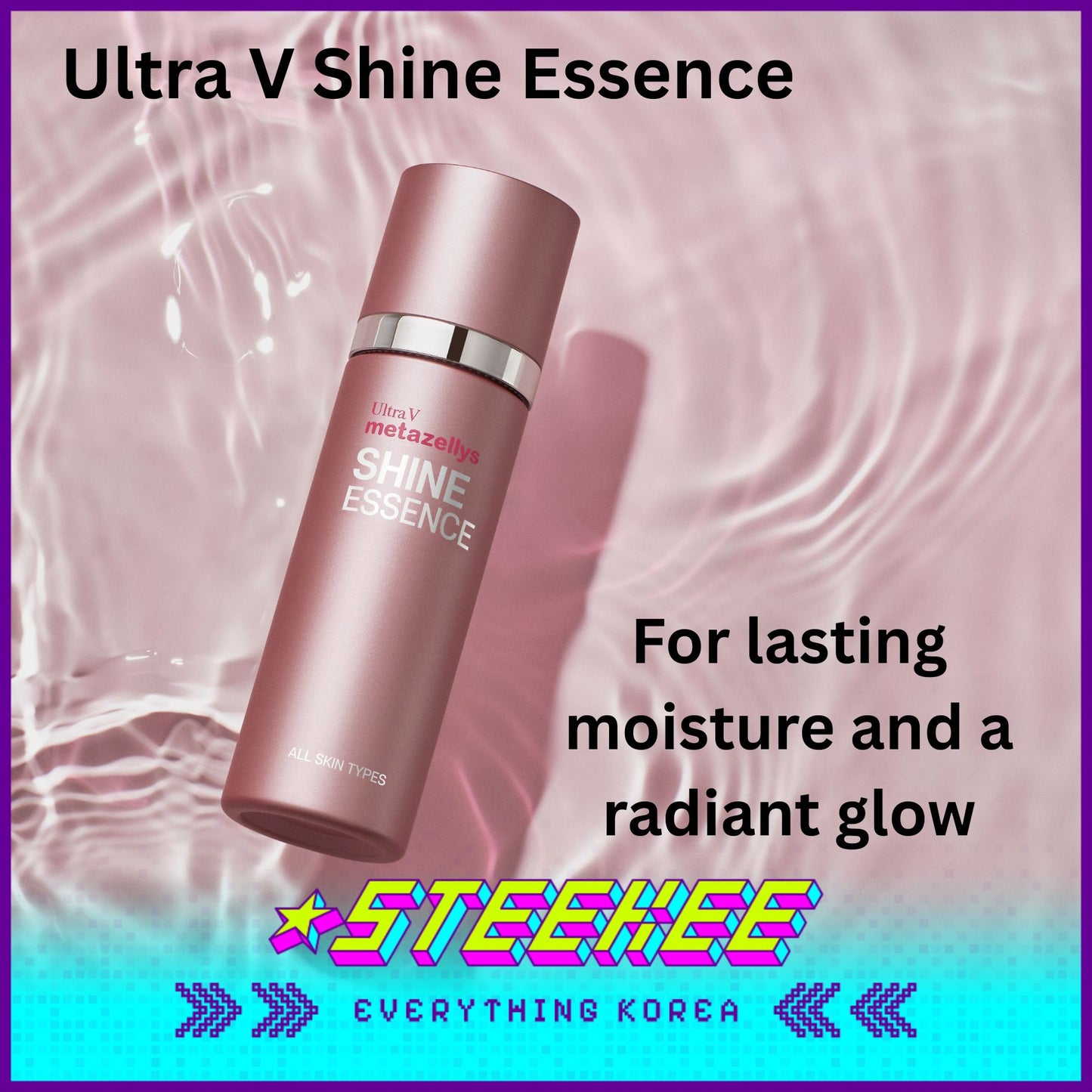 UltraV Metazallys Shine Essence Mist Spray 100ml by Steekee Korea 4592