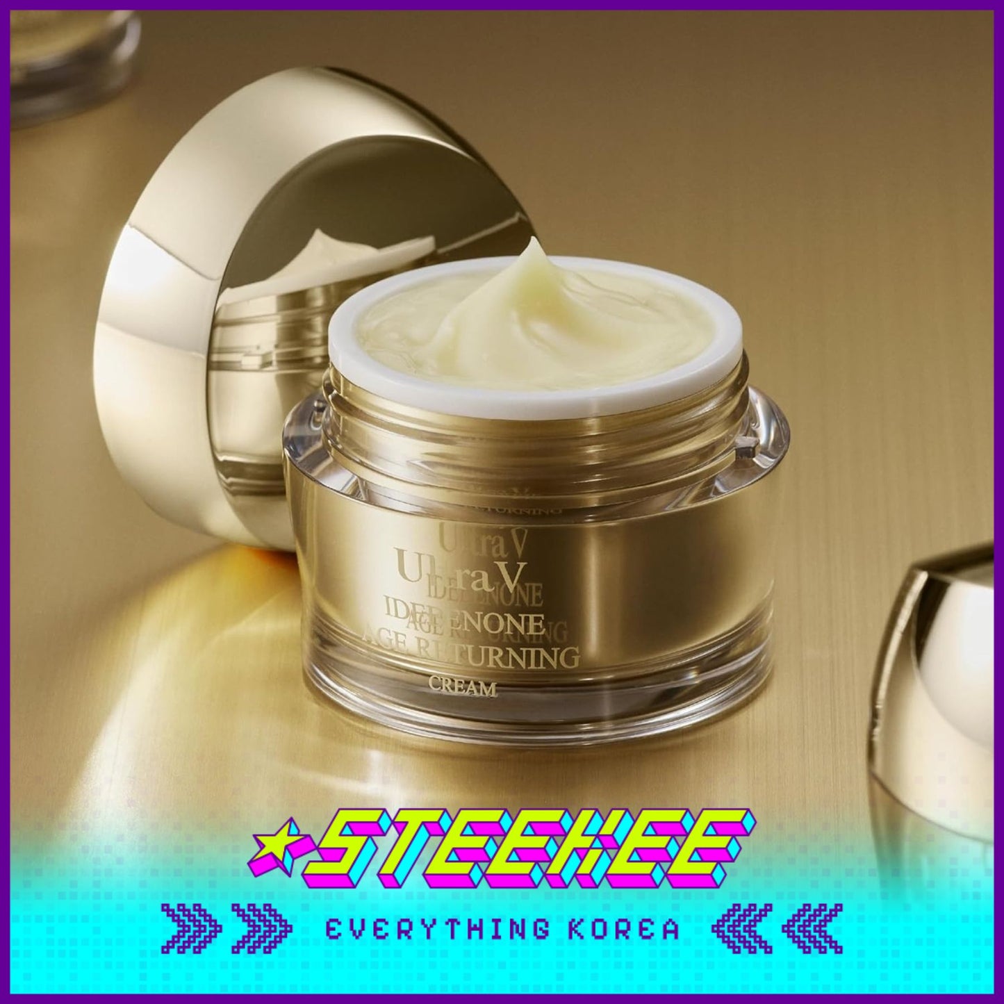 UltraV Idebenone Age-Returning Cream 50ml by Steekee Korea 4596
