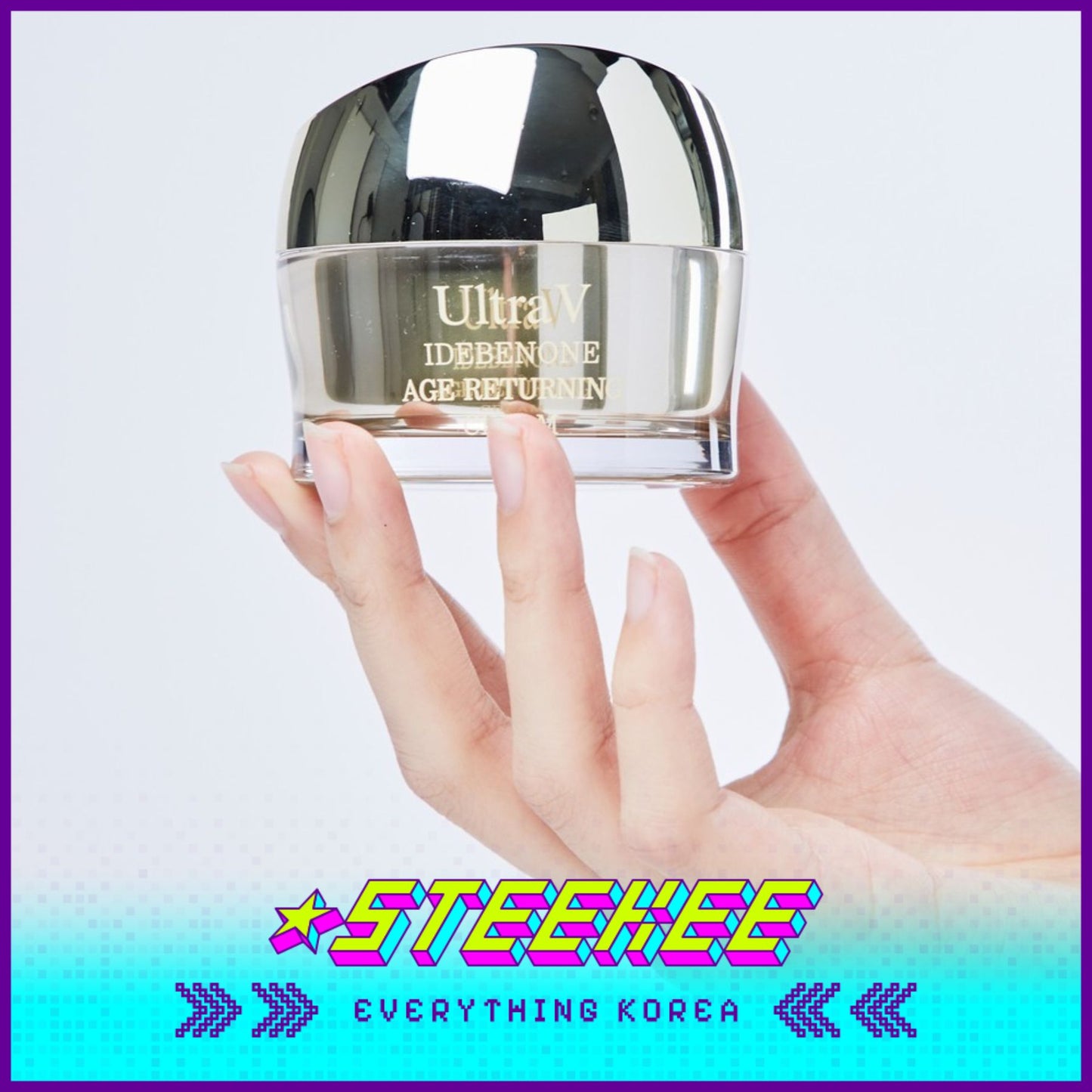 UltraV Idebenone Age-Returning Cream 50ml by Steekee Korea 4596