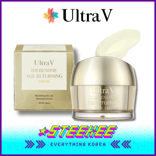 UltraV Idebenone Age-Returning Cream 50ml by Steekee Korea 4596