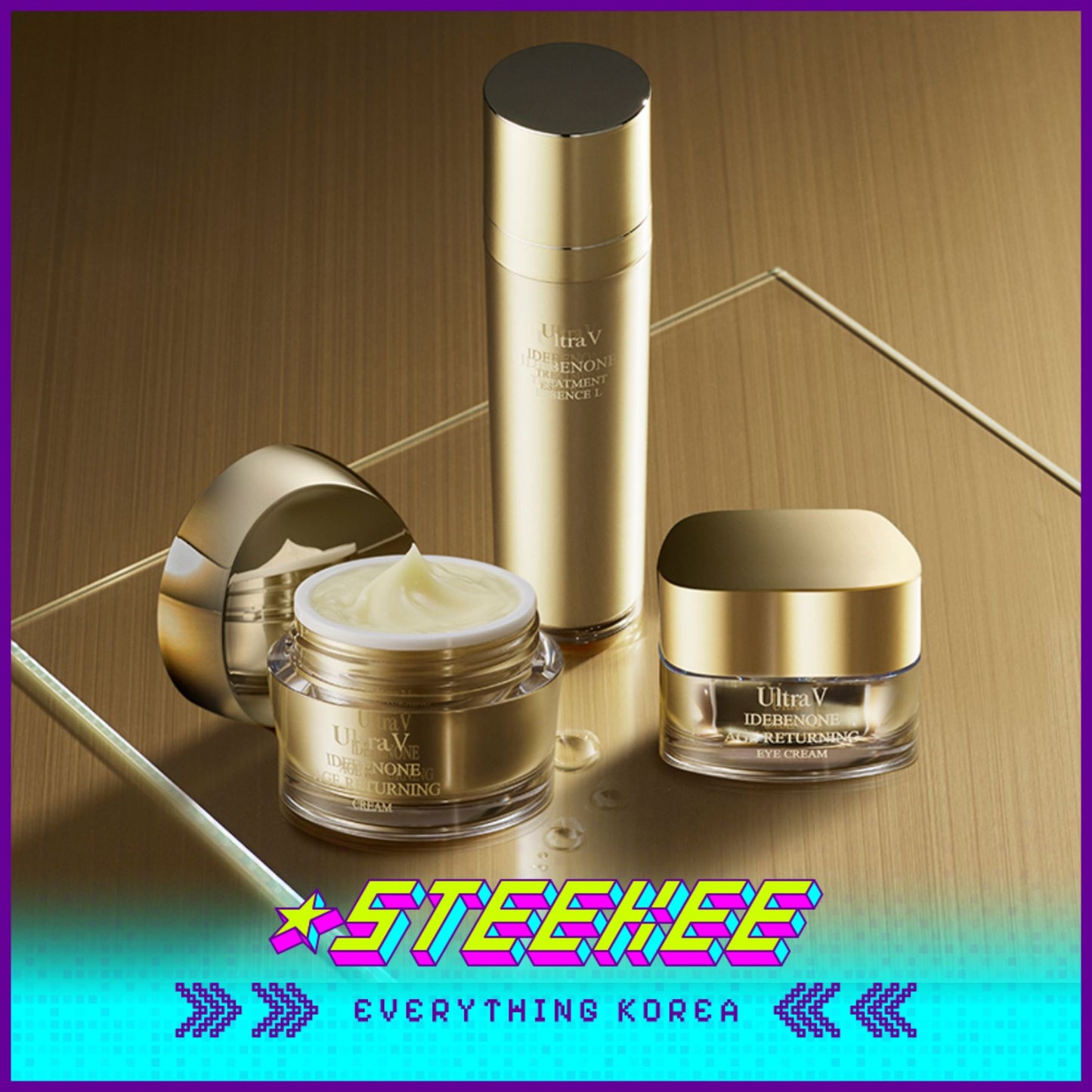 UltraV Idebenone Treatment Essence 130ml by Steekee Korea 4597