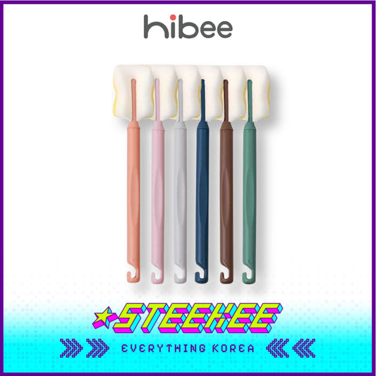 Hibee Long-Bubble Pro Brush Baby Bottle Cleaning Tools by Steekee Korea 4602