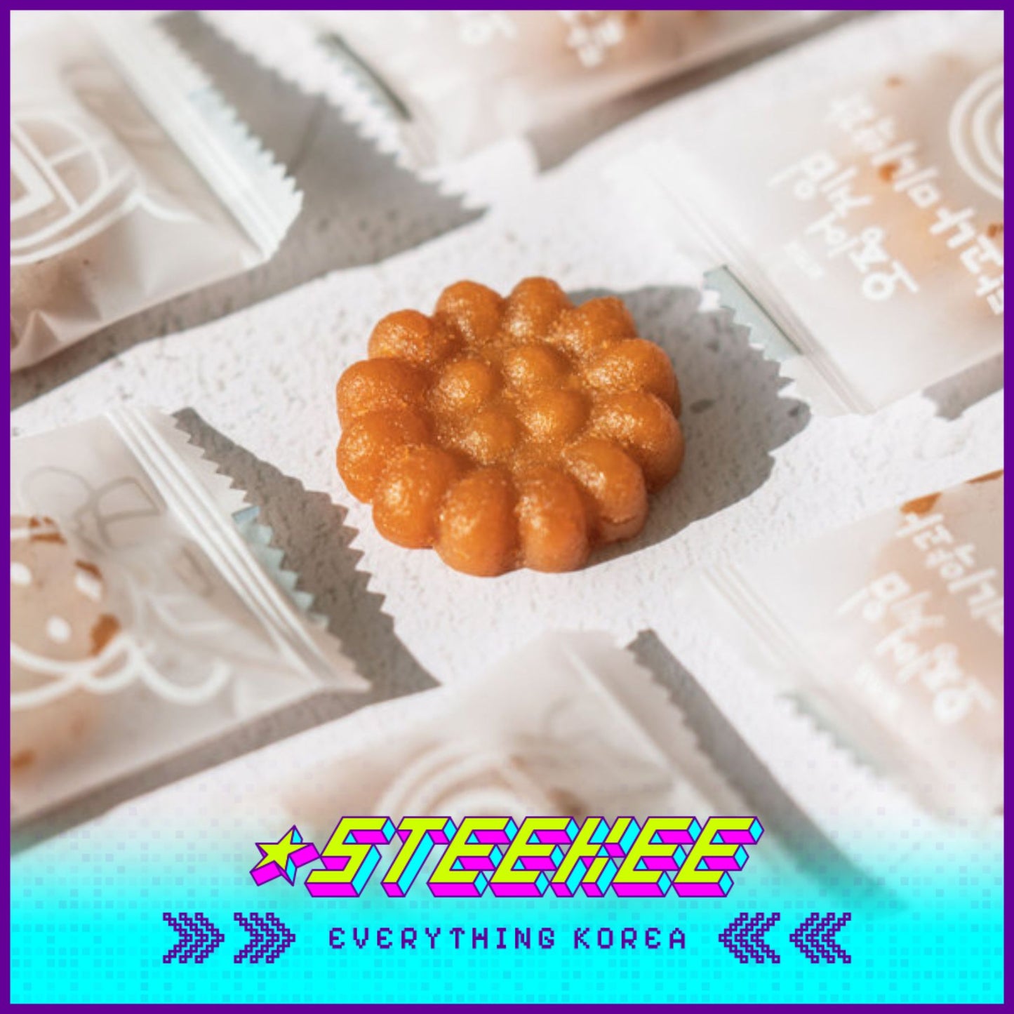 Daiso Netflix Squid Game Dalgona Mini Yakgwa Snack by Steekee Korea 2993