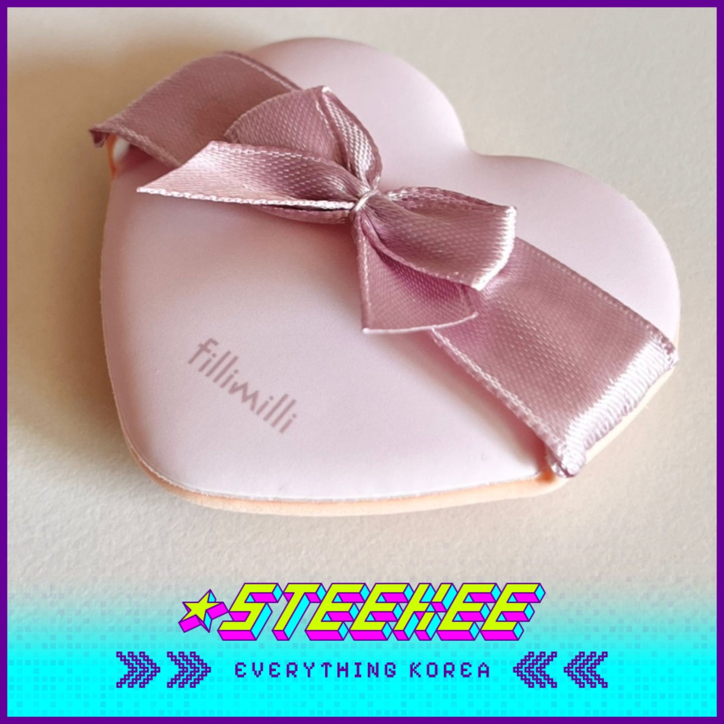 Hello Kitty X Fillimilli Heart Cushion Puff Set of 5 by Steekee Korea 2421