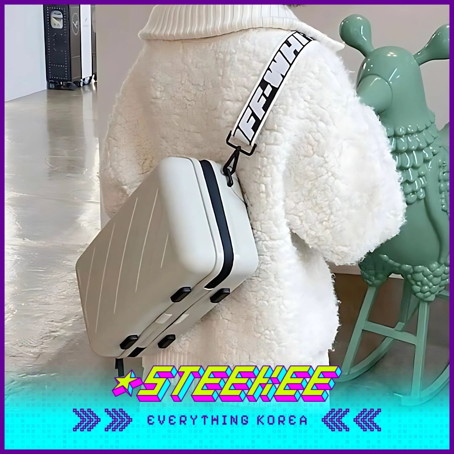 Off-White X Amorepacific Protection Box Kit Mask Sun Cushion Lip Balm by Steekee Korea 2420