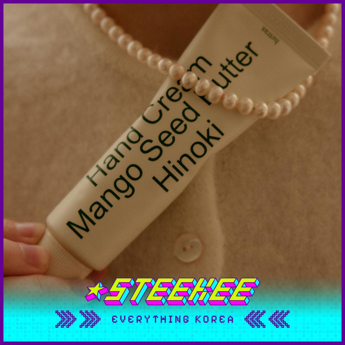 Hetras高级香氛芒果籽油护手霜50ml闪奇韩国2455