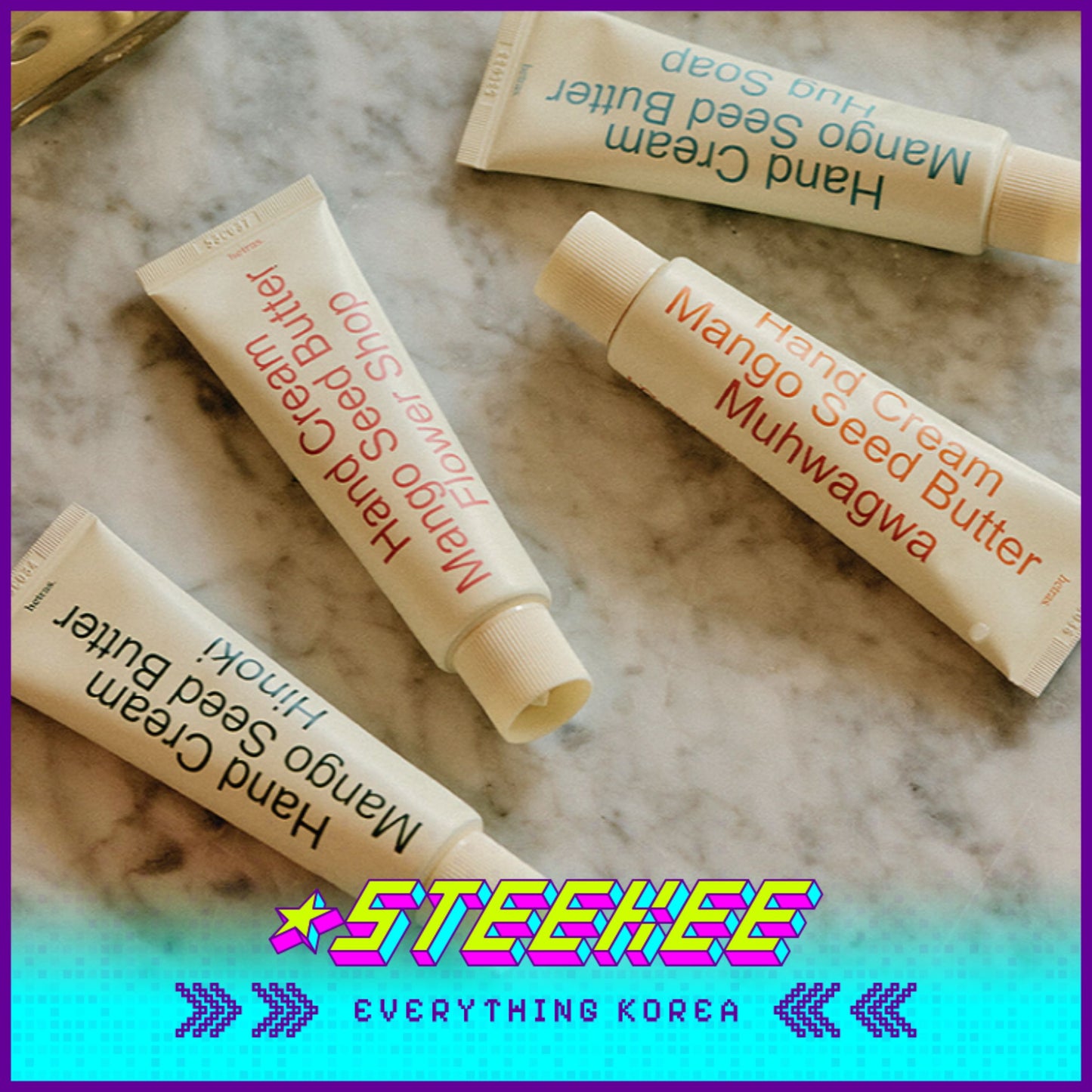 Hetras高级香氛芒果籽油护手霜50ml闪奇韩国2455