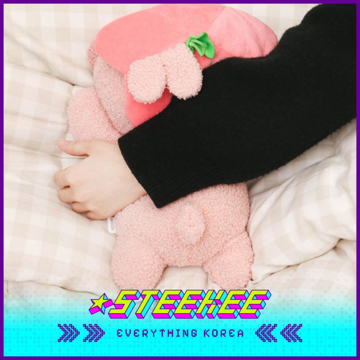 Daiso Chubby Cheek Friends Flying Fairy Soft Comfort Plush Kids Toys by Steekee Korea 2991