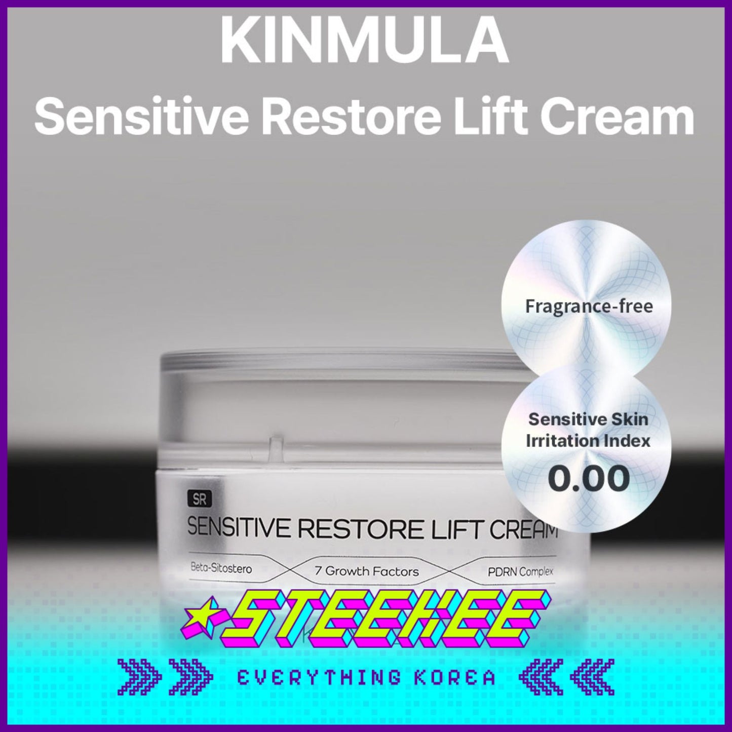 KINMULA Sensitive Restore Lift Cream 50ml Steekee Korea 4558