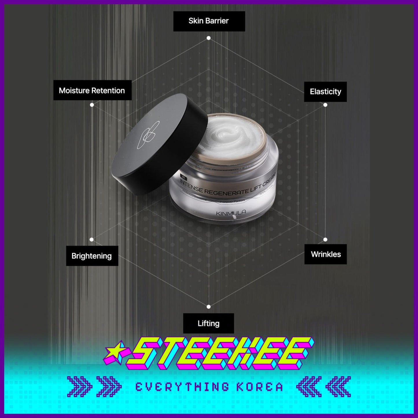 KINMULA Intense Regenerate Lift Cream 50ml by Steekee Korea 4557