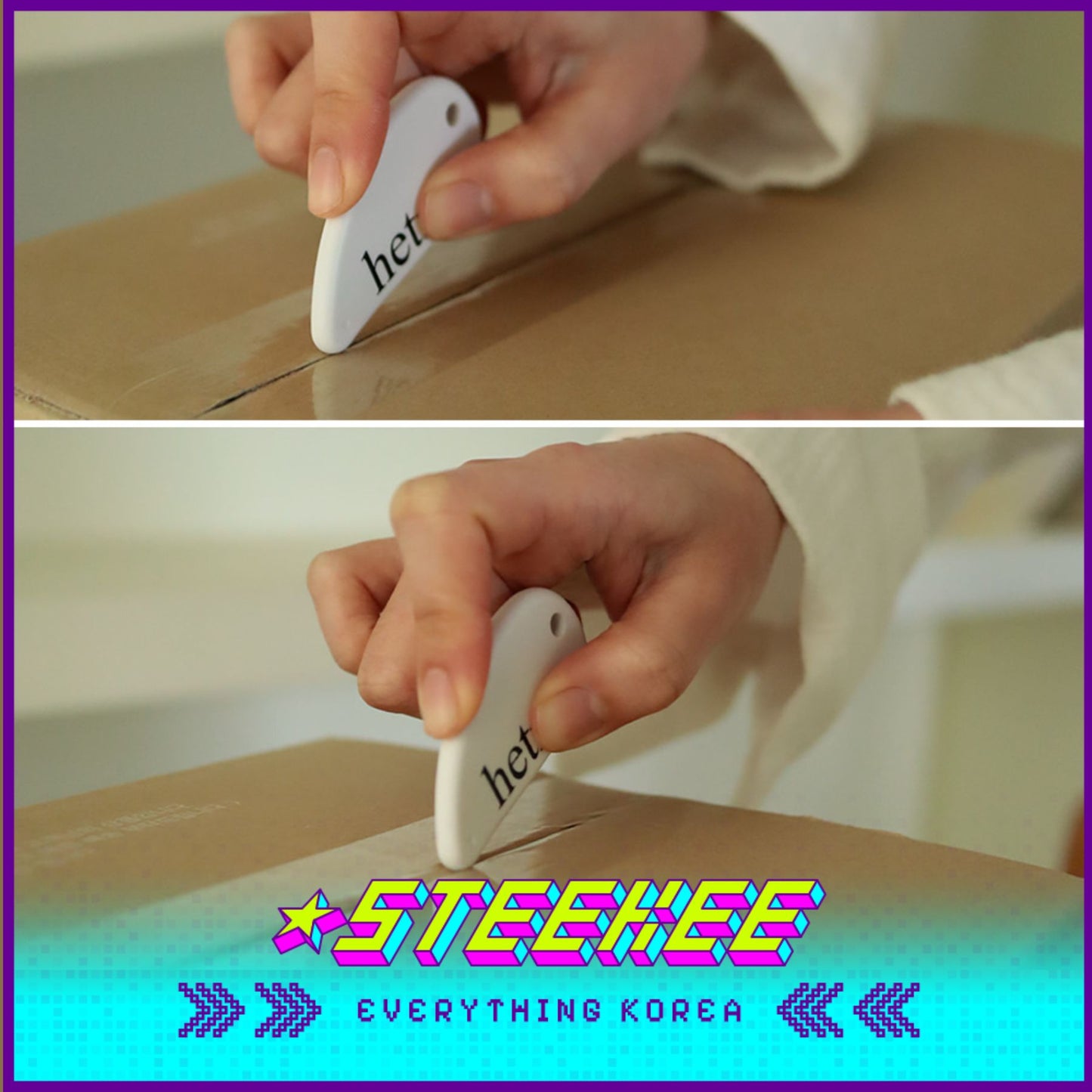 Hetras简易便携开箱陶瓷刀闪奇韩国3049