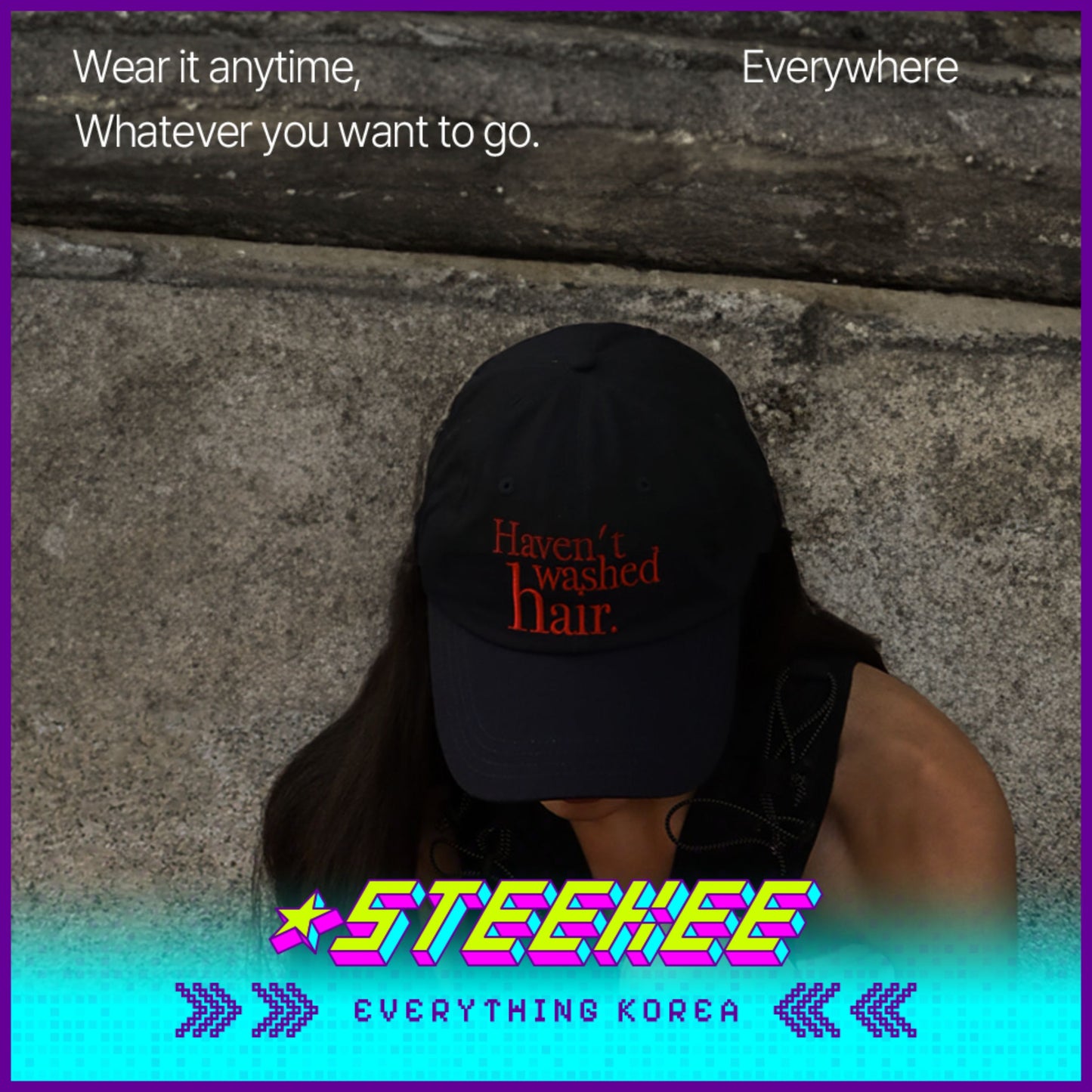 Hetras免洗头时尚纯棉棒球帽闪奇韩国2460