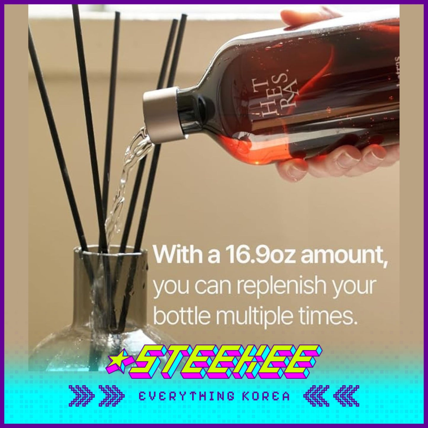 Hetras高级香薰家用室内芳香疗愈香氛套装两件装1000ml闪奇韩国2471