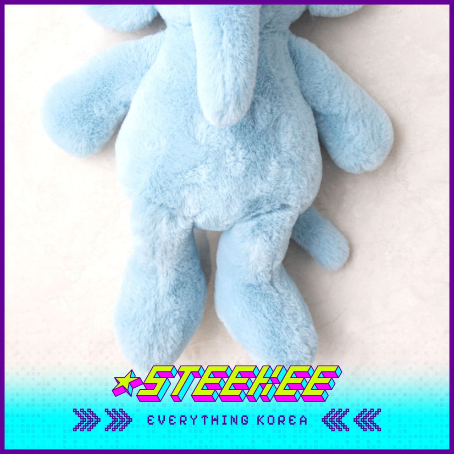 Daiso Cuddly Elephant Comfort Soft Plush Toy Kids by Steekee Korea 2988