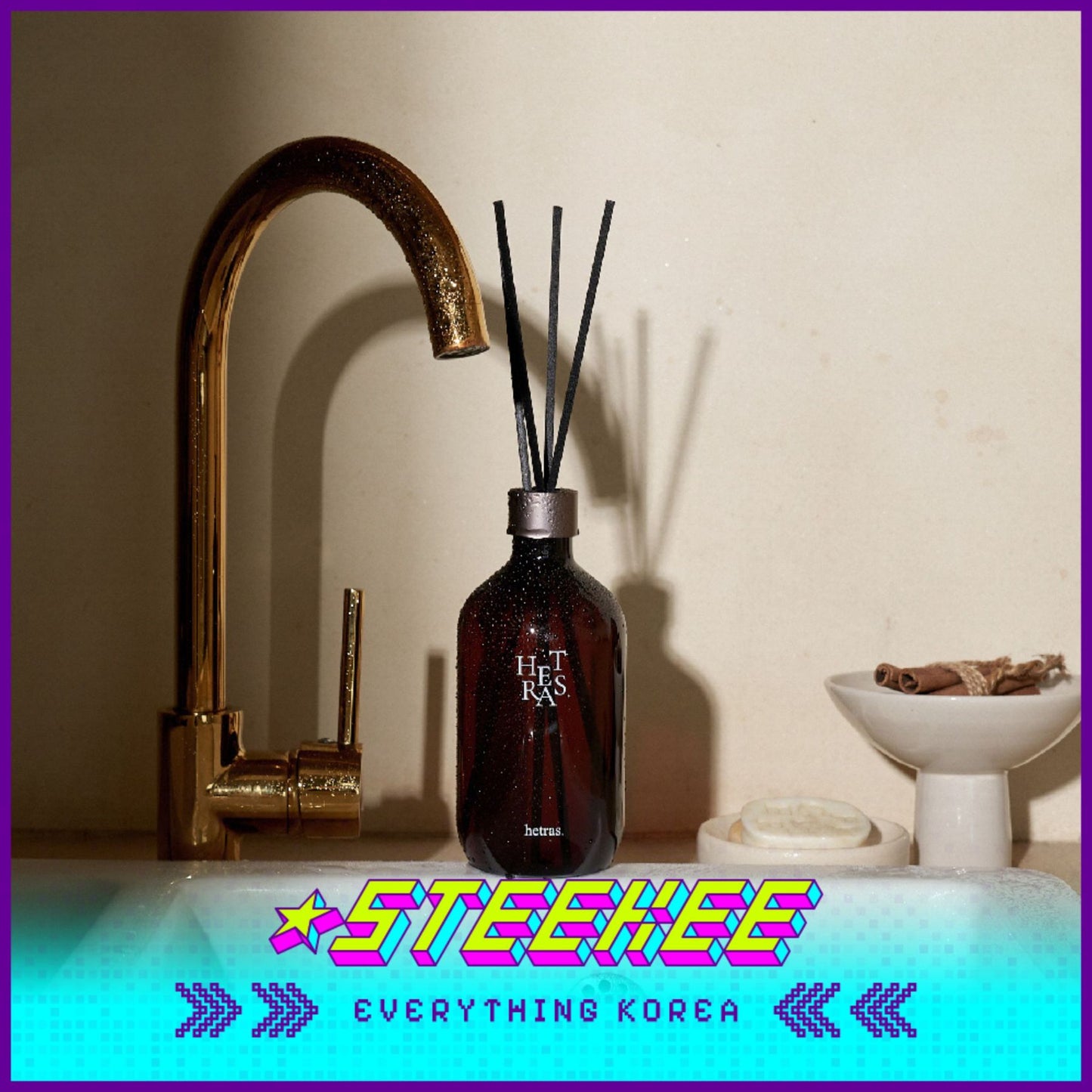 Hetras高级香薰家用室内芳香疗愈香氛套装三件装1500ml闪奇韩国3050