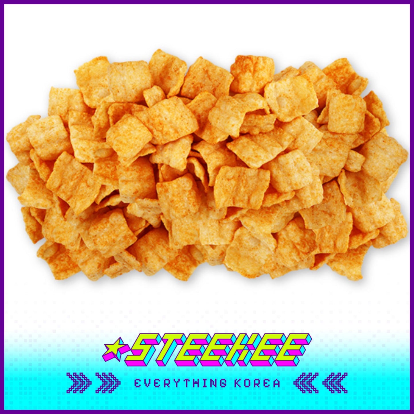 Netflix Squid Game Spicy Seafood Jjamppong Cheongyang Mayo Pepper Chips 50g by Steekee Korea 3033